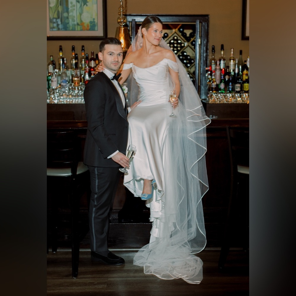 Toni Federici Je T’aime Cathedral Veil | Light Ivory - Picture 9 of 11